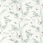 F910527 Virginia Soft Green Boxwood Fabric by Thibaut