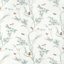 F910527 Virginia Soft Green Boxwood Fabric by Thibaut