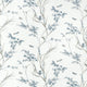 Virginia Cream and Aqua Boxwood Fabric by Thibaut
