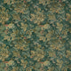 Night Garden Peacock Boxwood Fabric by Thibaut