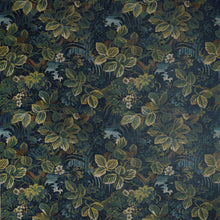 F910531 Night Garden Midnight Boxwood Fabric by Thibaut