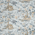 F910538 Forest Lodge Spa Blue Boxwood Fabric by Thibaut