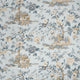 Forest Lodge Spa Blue Boxwood Fabric by Thibaut