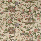 F910541 Forest Lodge Flax Boxwood Fabric by Thibaut