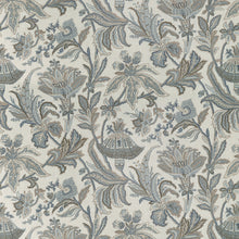 F910543 Breckenridge Grey and Beige Boxwood Fabric by Thibaut