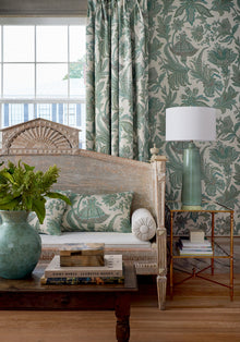 F910544 Breckenridge Sage Boxwood Fabric by Thibaut