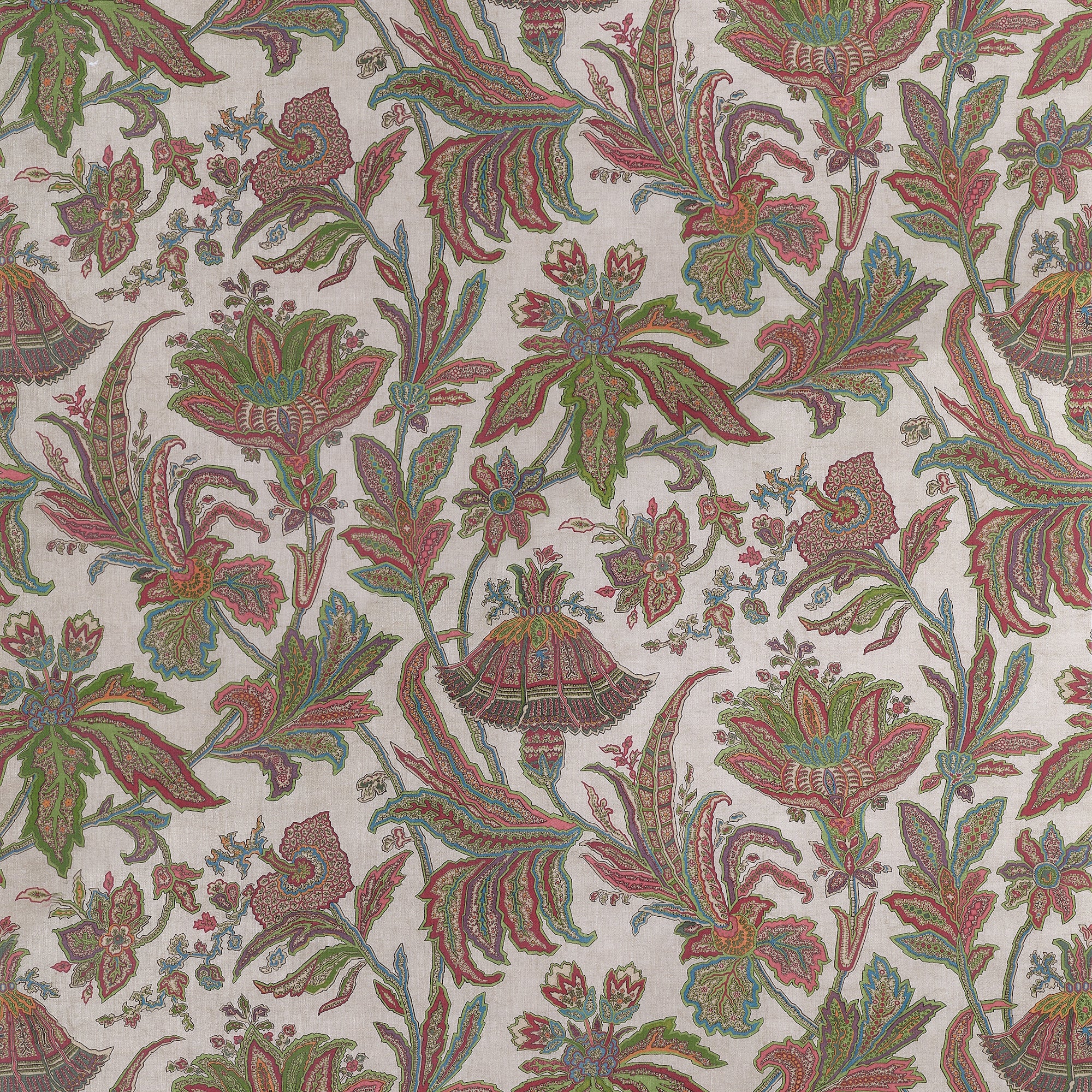 F910545 Breckenridge Jewels Boxwood Fabric by Thibaut