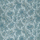 Breckenridge Spa Blue Boxwood Fabric by Thibaut