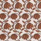 F912006 Desert Flower Ochre Vista Fabric by Thibaut