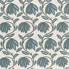 F912008 Desert Flower Wild Sage Vista Fabric by Thibaut