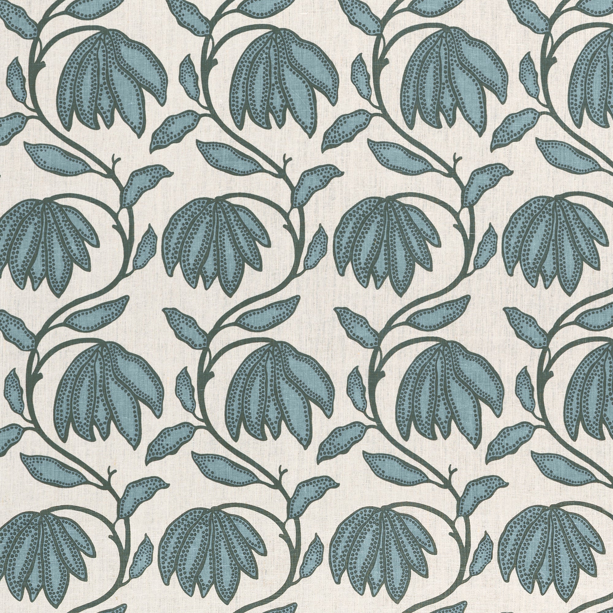 F912008 Desert Flower Wild Sage Vista Fabric by Thibaut