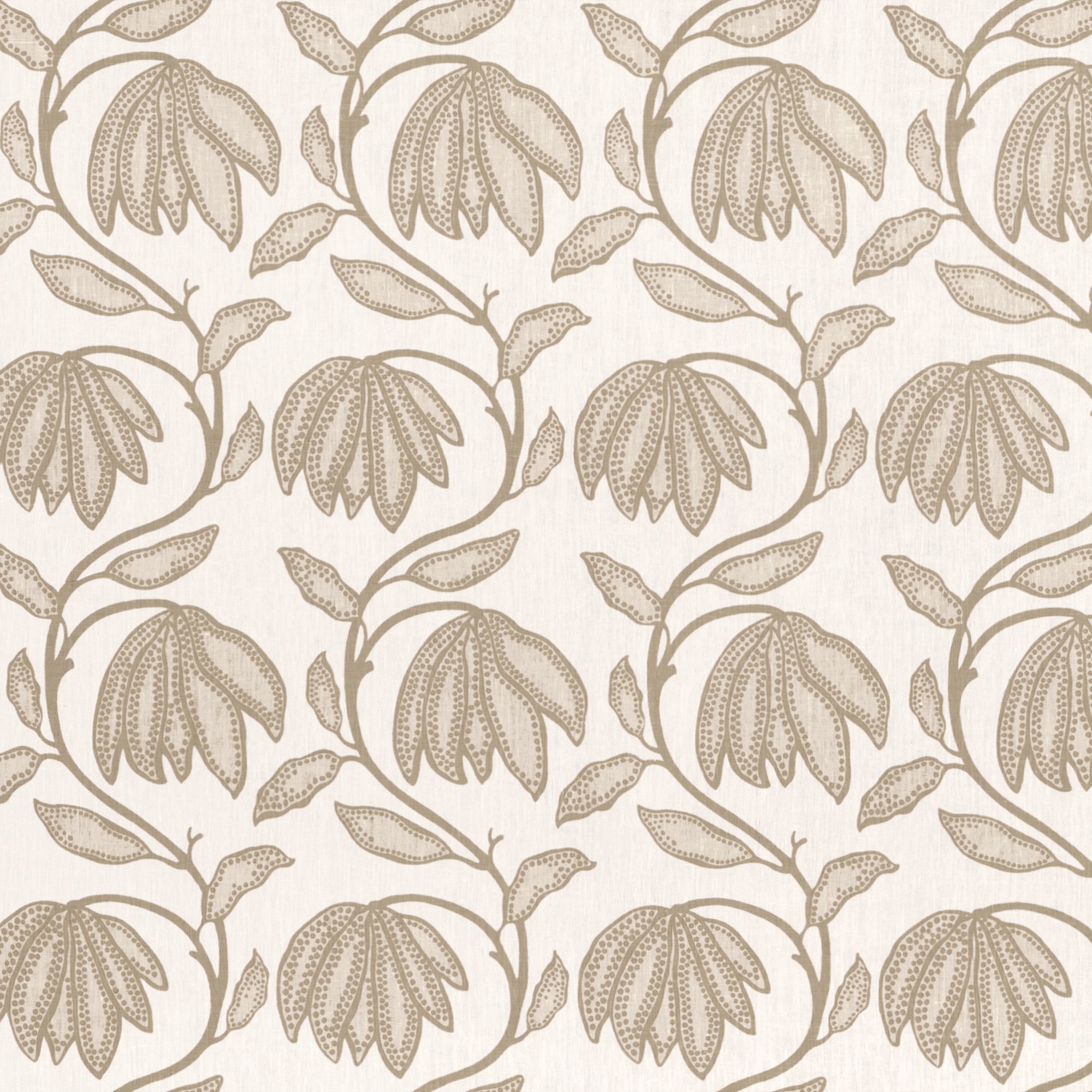 F912009 Desert Flower Birch Vista Fabric by Thibaut