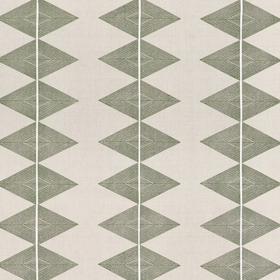 Reflection Wild Sage Vista Fabric by Thibaut