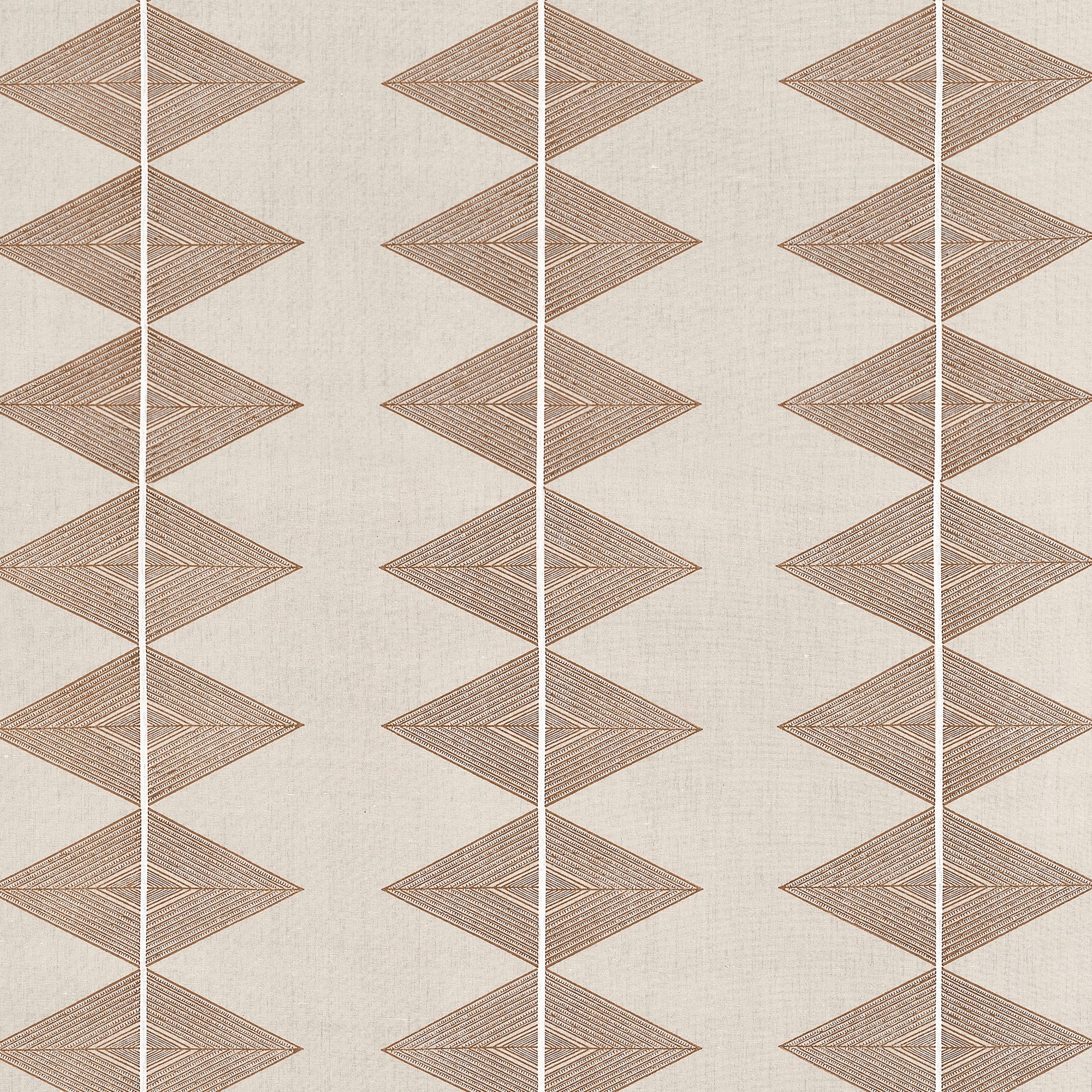F912014 Reflection Ochre Vista Fabric by Thibaut