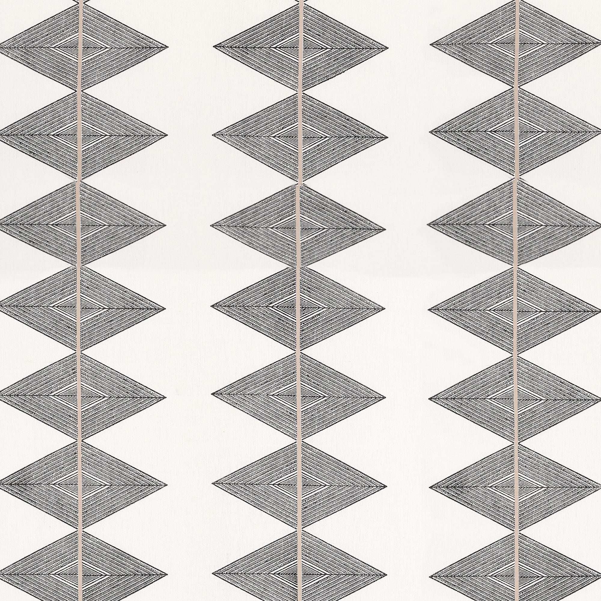 F912015 Reflection Basalt Black Vista Fabric by Thibaut