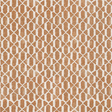 F912034 Vortex Ochre Vista Fabric by Thibaut