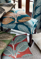 F912036 Lacinato Mineral Vista Fabric by Thibaut
