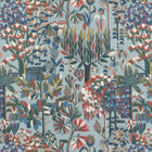 F912046 Alpine Spa Blue Vista Fabric by Thibaut
