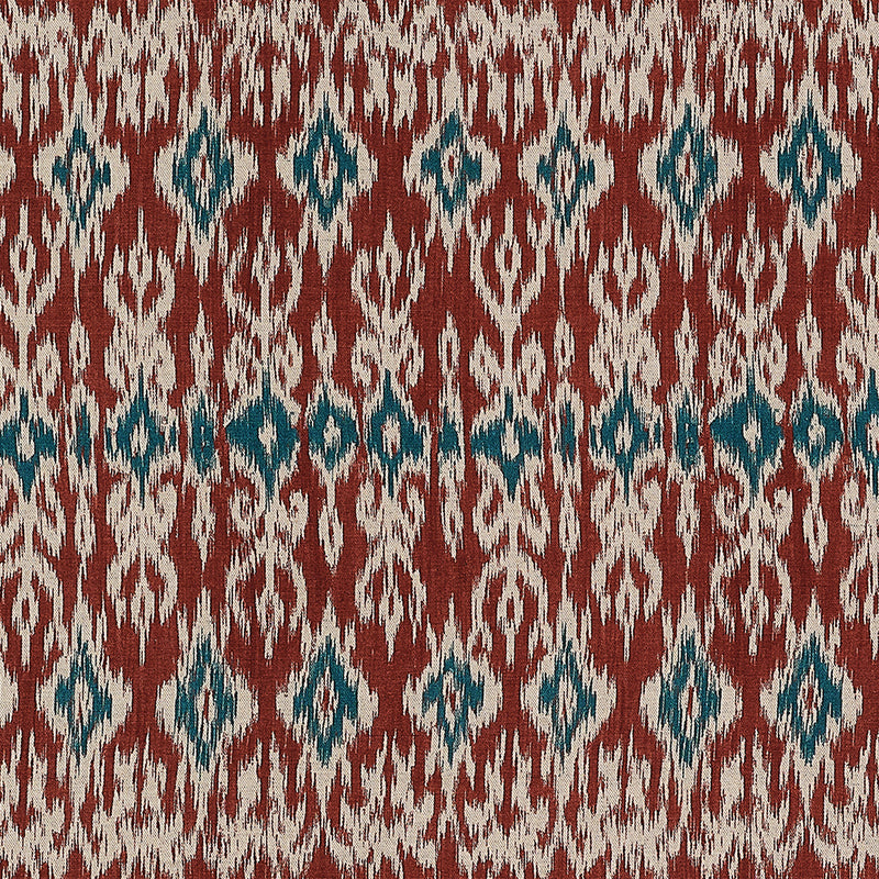 F912049 Atlas Ikat Sunbaked Vista Fabric by Thibaut