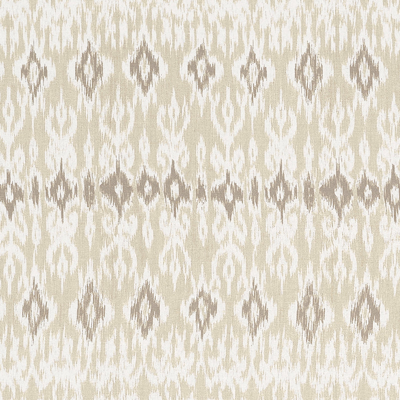 F912050 Atlas Ikat Birch Vista Fabric by Thibaut