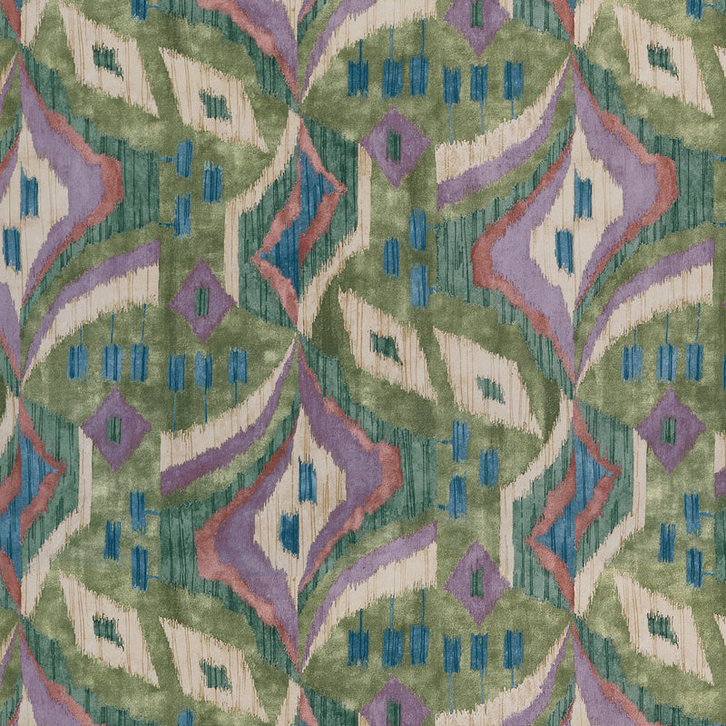 F912059 Artesian Velvet Wild Sage Vista Fabric by Thibaut