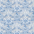Woodford Blue Fairhaven Fabric by Thibaut