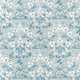 Woodford Spa Blue Fairhaven Fabric by Thibaut