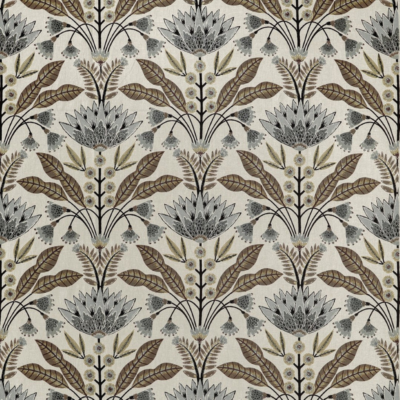 F914607 Lotus Natural Fabric by Thibaut