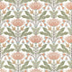 Lotus Apricot Fairhaven Fabric by Thibaut