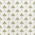 May Tree Sage and Apricot Fairhaven Fabric by Thibaut