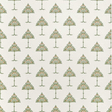 F914614 May Tree Sage and Apricot Fabric by Thibaut