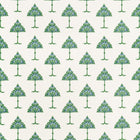 F914615 May Tree Blue and Green Fabric by Thibaut