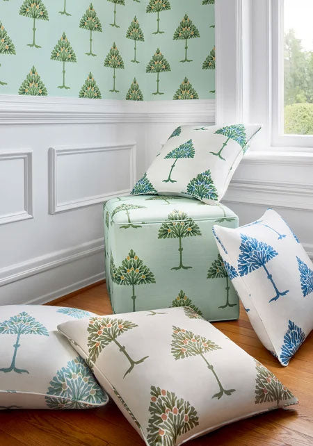 May Tree Fairhaven Fabric by Thibaut
