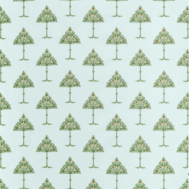 F914617 May Tree Seaglass Fabric by Thibaut