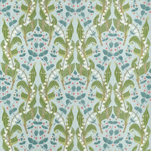 F914618 Harbor Springs Spa Blue Fabric by Thibaut