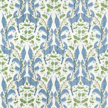 F914620 Harbor Springs Blue Fabric by Thibaut
