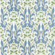 Harbor Springs Blue Fairhaven Fabric by Thibaut