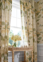 Malea Gold Fairhaven Fabric by Thibaut