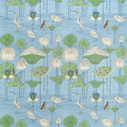F914637 Malea Sky Blue Fabric by Thibaut