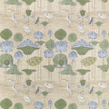 Malea Sage and Blue Fairhaven Fabric by Thibaut