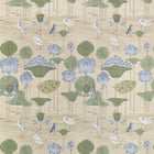 F914638 Malea Sage and Blue Fabric by Thibaut