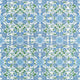 Margaux Blue and Green Fairhaven Fabric by Thibaut