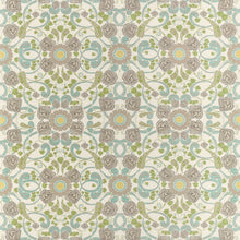 F914648 Margaux Beige and Yellow Fabric by Thibaut