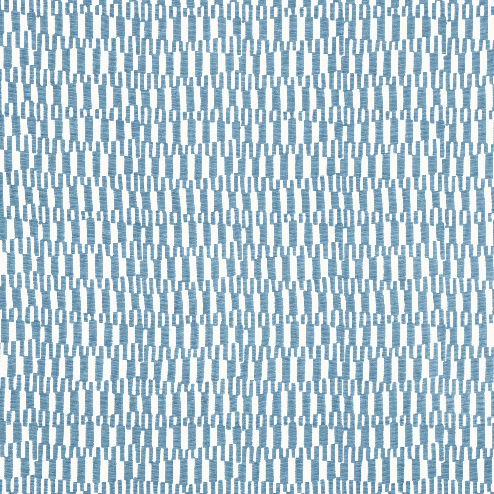 F920801 Gogo Blue Eden Fabric by Thibaut
