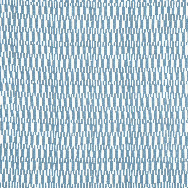 F920801 Gogo Blue Eden Fabric by Thibaut