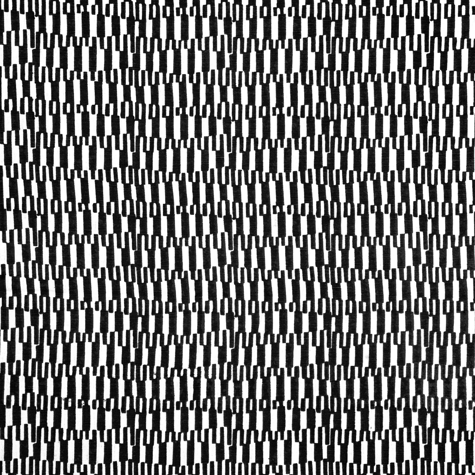 F920806 Gogo Black Eden Fabric by Thibaut