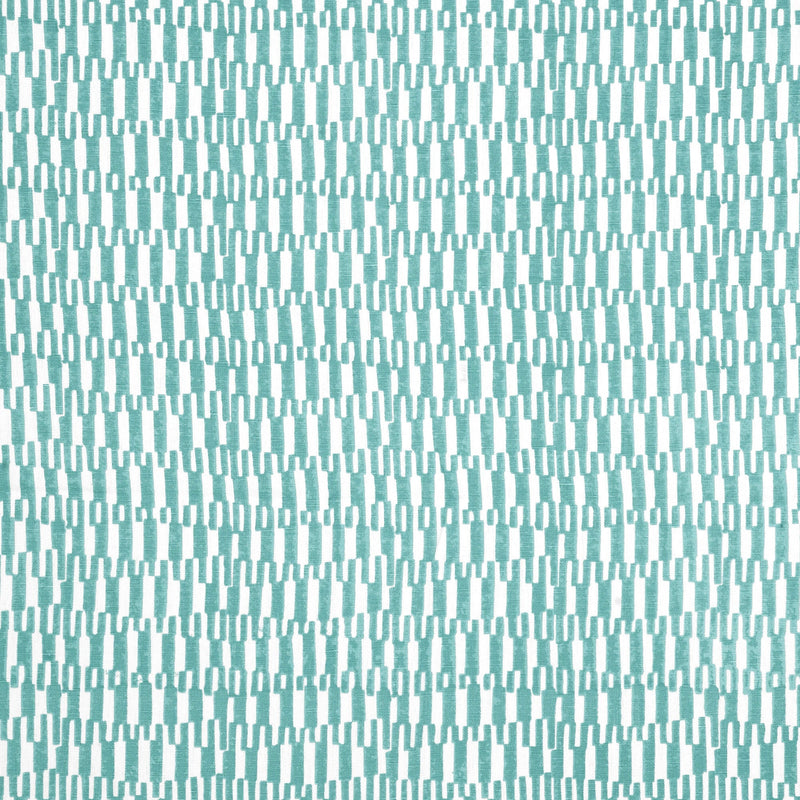 F920807 Gogo Spa Blue Eden Fabric by Thibaut