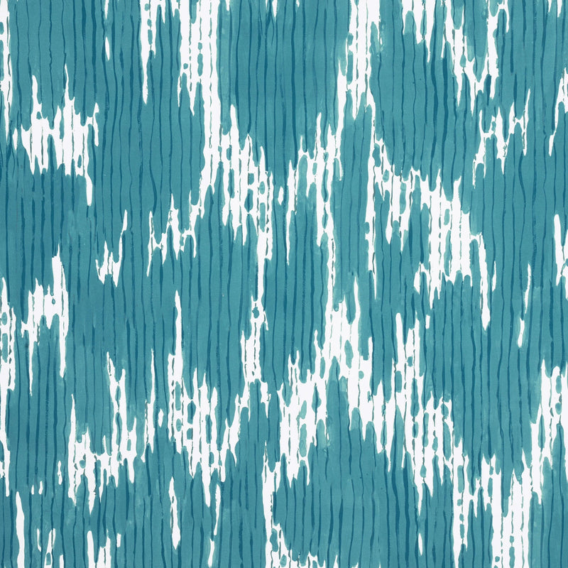 F920816 Maverick Teal Eden Fabric by Thibaut