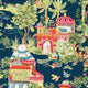 Mystic Garden Navy Eden Fabric by Thibaut