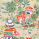 Mystic Garden Cream Eden Fabric by Thibaut